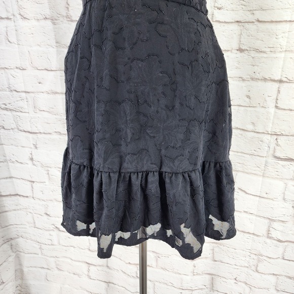 Y2K Speechless Babydoll Dress Cottage Coquette Dainty Romantic Size Medium Black - Picture 3 of 8